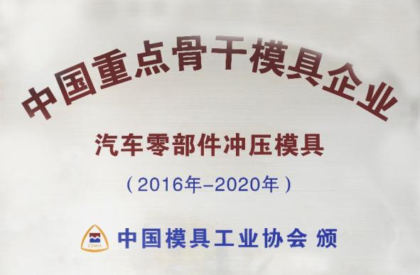 中國重點骨干模具企業(yè)